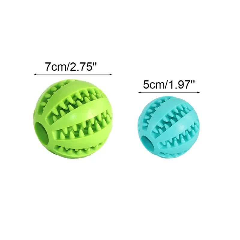 Dog Tooth Cleaning Ball Treat Feeder