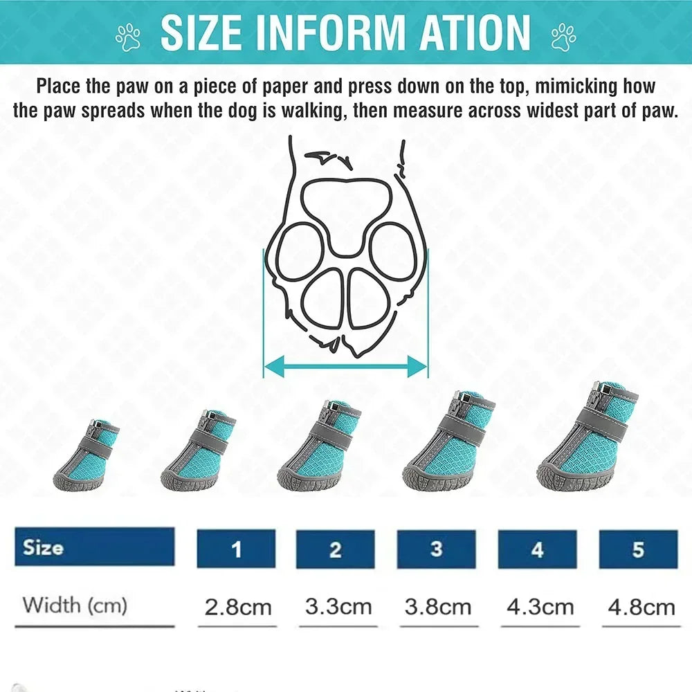 Dog Shoes Anti-slip/Breathable