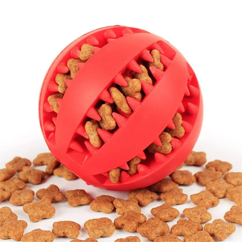 Dog Tooth Cleaning Ball Treat Feeder