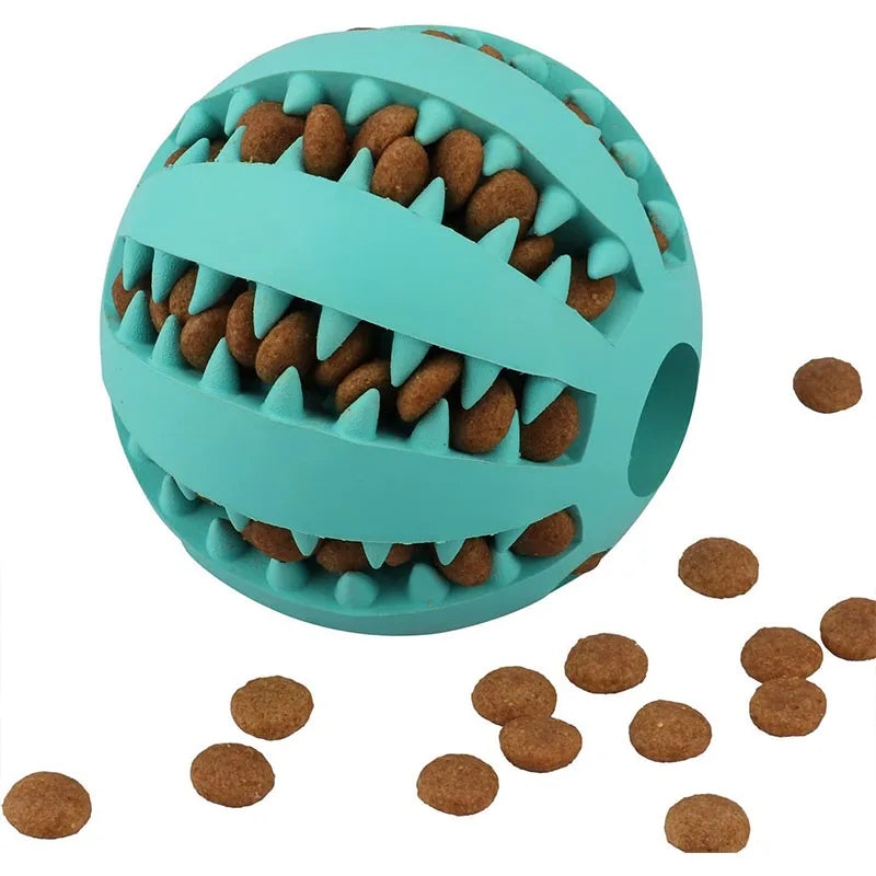 Dog Tooth Cleaning Ball Treat Feeder