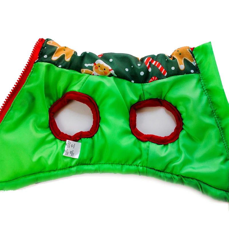 Dog Christmas Vest Waterproof