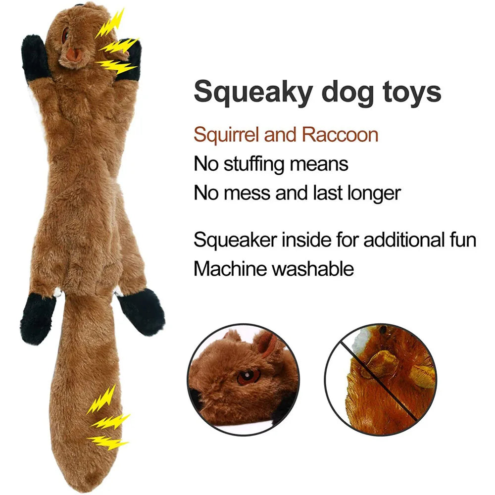 Dog Toy with Squeaker Washable