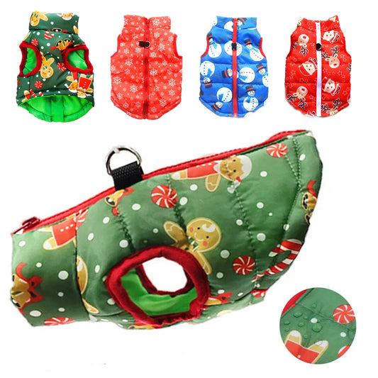 Dog Christmas Vest Waterproof