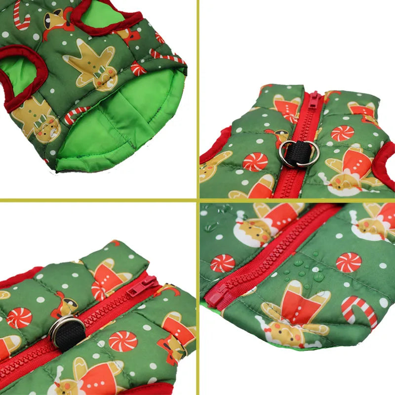 Dog Christmas Vest Waterproof